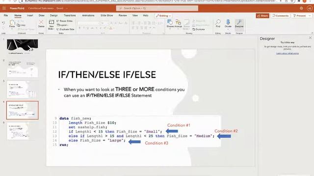 SAS Conditional Statements (IF/THEN/ELSE): SAS for Beginners (Lesson 14) смотреть онлайн