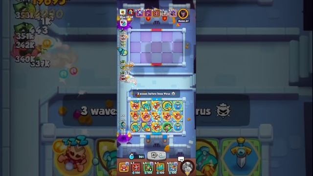 Monk lvl 9 can SOLO floor 13 with the help from Sword! This is SURREAL, 17 Million Crit! Rush Royal смотреть онлайн