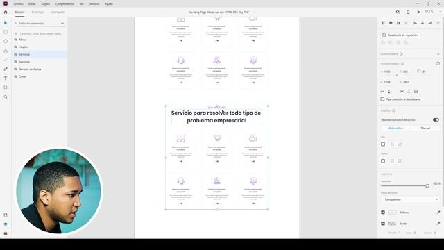 Página Web Moderna solo con HTML - CSS - JS y PHP |Parte 4| Desde cero смотреть онлайн