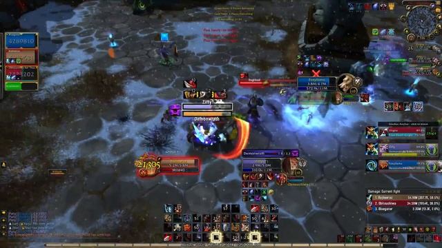 Bajheera - 2400+ TSG: Arms Warrior 3v3 Arena - WoW Legion 7.3 PvP смотреть онлайн