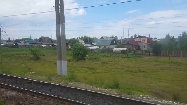 Электропоезд ЭП3Д-0074 Мегет смотреть онлайн