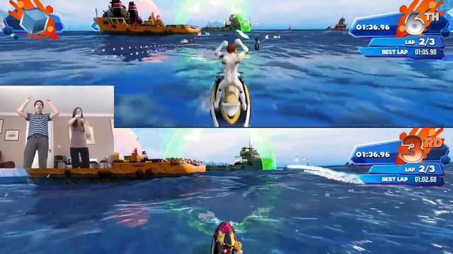 WAKE BOARDING - "Kinect Sports Rivals" - Live Co-Op Gameplay Walkthrough Xbox One смотреть онлайн
