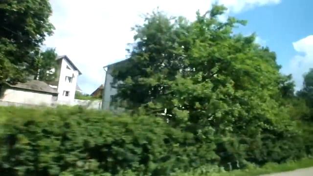 Куршская коса Проезжаем посёлок Лесное смотреть онлайн