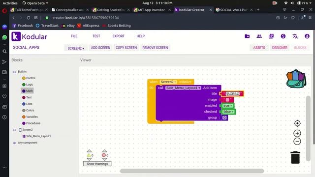 how to create a professional social app in kodular смотреть онлайн