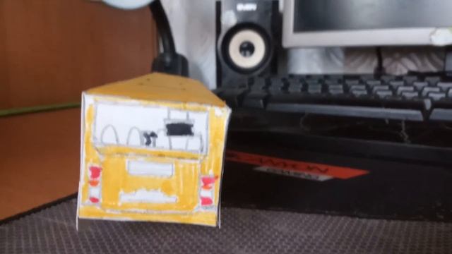 Автобус НЕМАН 5201 из бумаги. смотреть онлайн