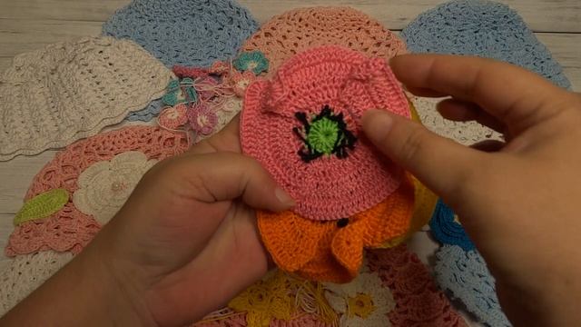 Коллекция вязаных аксессуаров для самых маленьких. смотреть онлайн