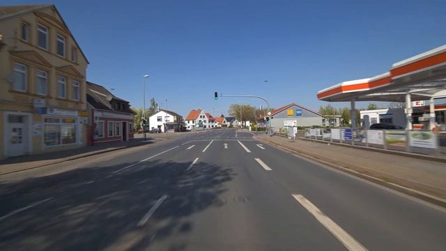 Delmenhorst, Germany: Nördliche Stadtmitte, Bungerhof - Stedinger Straße - 4K (2160p/60p) смотреть онлайн
