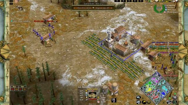 AoL vs. ArF, Game 3 - Age of Mythology: The Titans Clan League, Season 25 - Quarterfinals смотреть онлайн