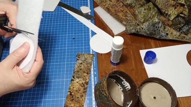 Шкатулка из бобины от скотча. Внутренняя отделка шкатулки. Мастер-класс. Часть2. смотреть онлайн