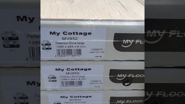Немецкий ламинат My Floor Cottage Pettersson Eiche Beige MV852 в Киеве и Днепре от ПОЛ СЕРВИС