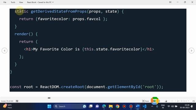 React Class Component Mounting method смотреть онлайн