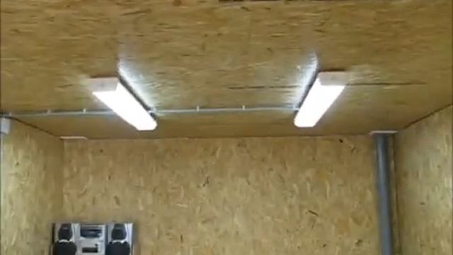 освещение в гараж из LED панелей. смотреть онлайн