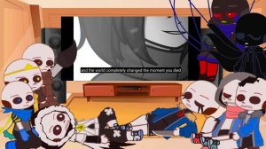 Sans aus react to carbon Killer Sans