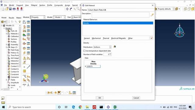 (03) Nonlinear Material Properties - Abaqus Tutorials - Civil Engineering смотреть онлайн