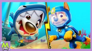 Говорящий Том vs Щенячий Патруль.Подводные Приключения Хэнка и Щенков.Кто Круче