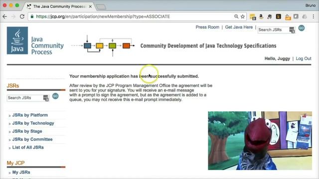 Juggy Joins the Java Community Process смотреть онлайн