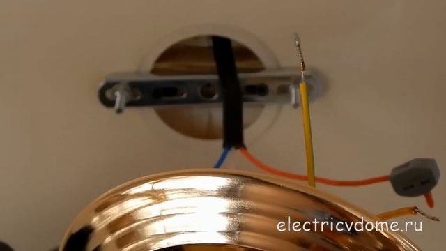 Как подключить люстру на три провода. Установка и подключение люстры на натяжной потолок смотреть онлайн