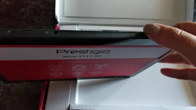 Распаковка - Планшет Prestigio Wize 4111 3G смотреть онлайн