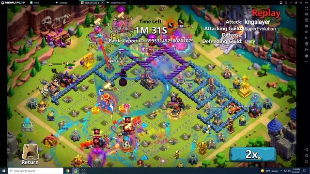 Clash of Lords 2 Super Evolution vs Unity смотреть онлайн