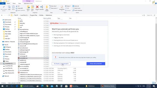 I can't Uninstall McAfee WebAdvisor ... (The Solution) смотреть онлайн