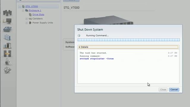 How to shutdown your IBM Storwize V7000 (HD) смотреть онлайн