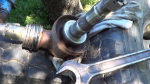 Замена втулок цапф трактора ЮМЗ часть 2