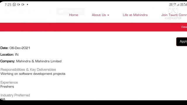 Mahindra Hiring Fresher Mechanical Engineer jobs in india 2021#fresher_jobs #trainee_jobs #jobs смотреть онлайн