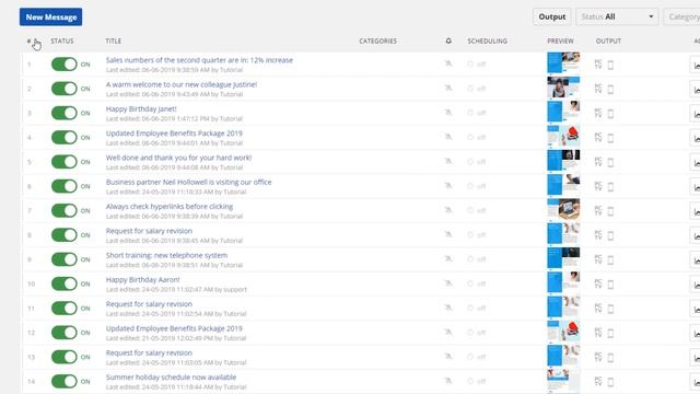 Statistics - Message Server 15 смотреть онлайн