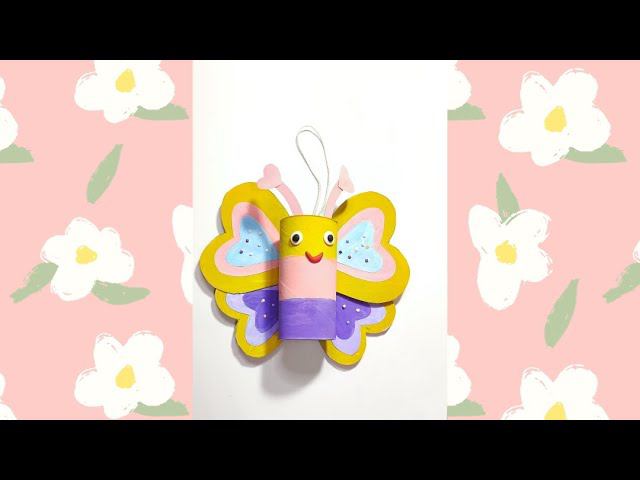 Funny Butterfly. How To Make A Paper Butterfly Step By Step.