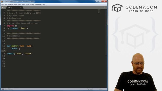 Creating Functions With Python - #22 смотреть онлайн