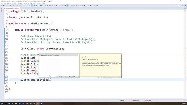 Java Collections Framework-Part5 | Linked List Concept | Hands-on смотреть онлайн