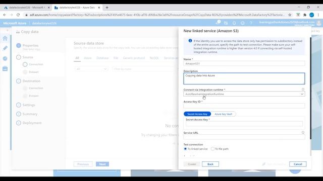 Migrate AWS S3 Buckets to Azure Blob Storage using Azure Data Factory | Copy data AWS to Azure | AD смотреть онлайн