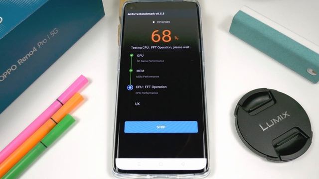 Oppo Reno 4 Pro Antutu | Test смотреть онлайн