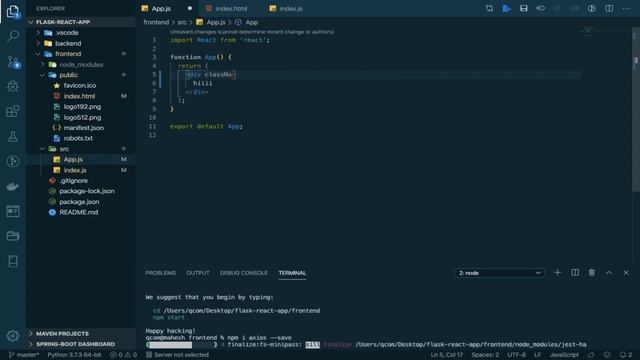 Flask React | REST API | Swagger documentation | Full Stack | Python React Tutorial | Flask-Plus смотреть онлайн