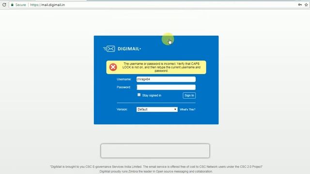 Digimail Login Problem Solution, A Network Service Error Has Occurred Problem Solve, Very Easy смотреть онлайн