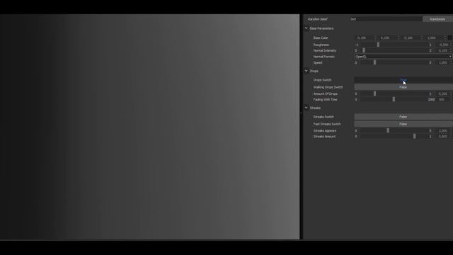 Raindrops Texture Animated Procedural смотреть онлайн