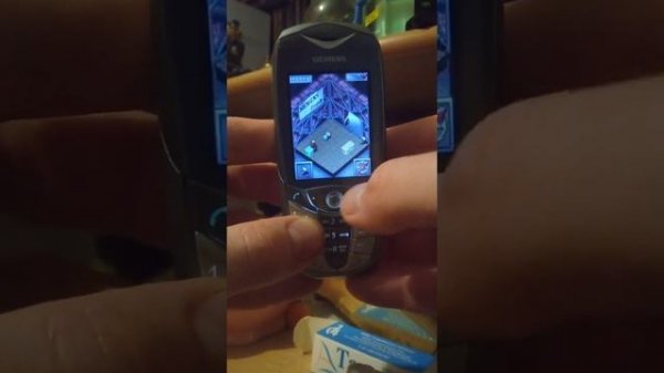 Retro gaming: Playing Stack Attack Advanced on Siemens CX 65 - Играем в ящики на Сименс - Nostalgia