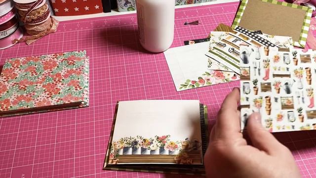 Accordion Style Mini Album/use your 6x6 Paper Pads! смотреть онлайн