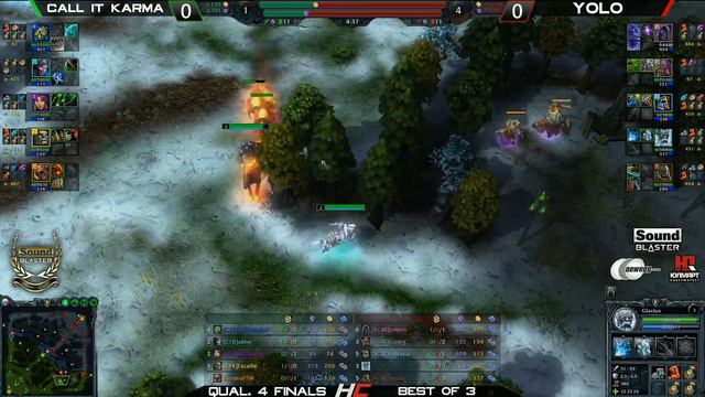 Sound Blaster Heroes League Quali #4 Finals - C1K vs YOLO game 1 смотреть онлайн
