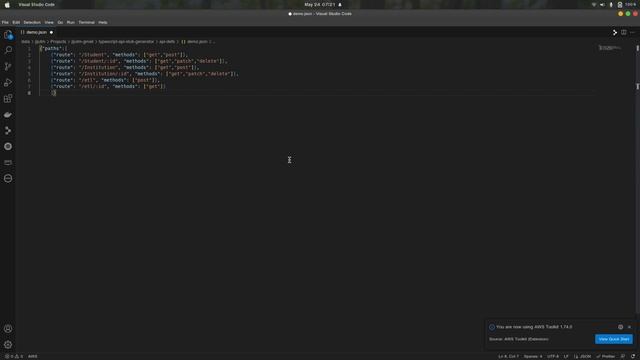 Typescript API stub generator смотреть онлайн