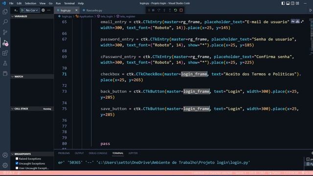#03 - Sistema de Login com CTk | Criando tela de Cadastro | #Python #Tkinter #sqlite3 смотреть онлайн