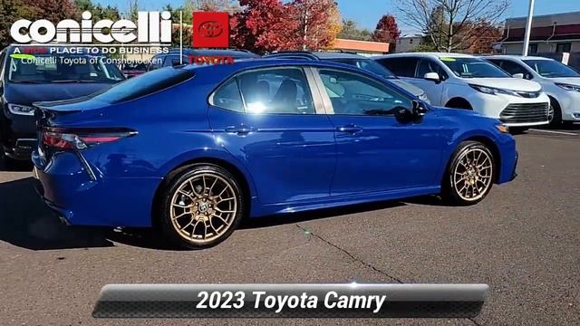 Used 2023 Toyota Camry SE Nightshade, Conshohocken, PA TR24408 смотреть онлайн