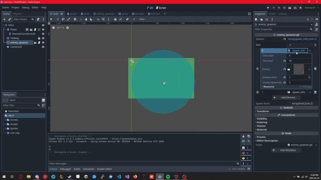 Godot Survivor Game test смотреть онлайн