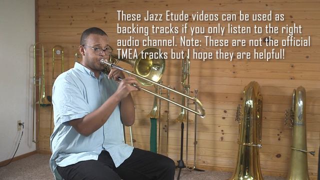 TMEA Jazz Bass Trombone Etude #3 by Chris Glassman (On Green Dolphin Street) смотреть онлайн