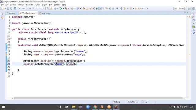 Advanced Java Tutorials || Servlets || Session Tracking Mechanism ||by Mr.Ratan || class-17 смотреть онлайн