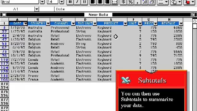 Microsoft Excel 5.0 Demo смотреть онлайн