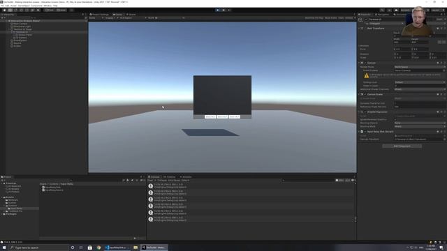 Unity Tutorial: Creating interactive in-game screens смотреть онлайн