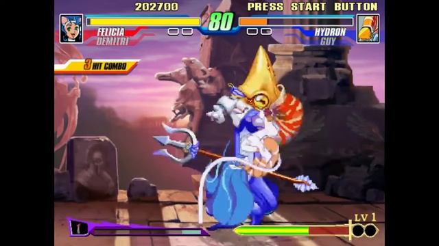 [No death] Capcom Fighting evolution (PS2) смотреть онлайн
