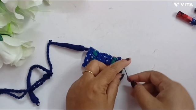 Handmade jewellery/ Fabric jewellery/ Hasuli jewellery/ DIY / Fashionable jewellery смотреть онлайн