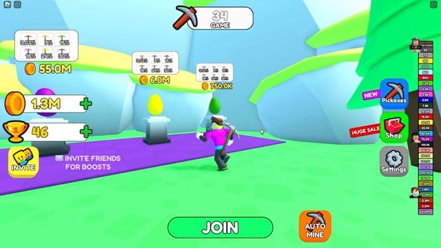 1,000,000 БЛОКОВ В СЕКУНДУ! MINE RACER В РОБЛОКС! ROBLOX смотреть онлайн